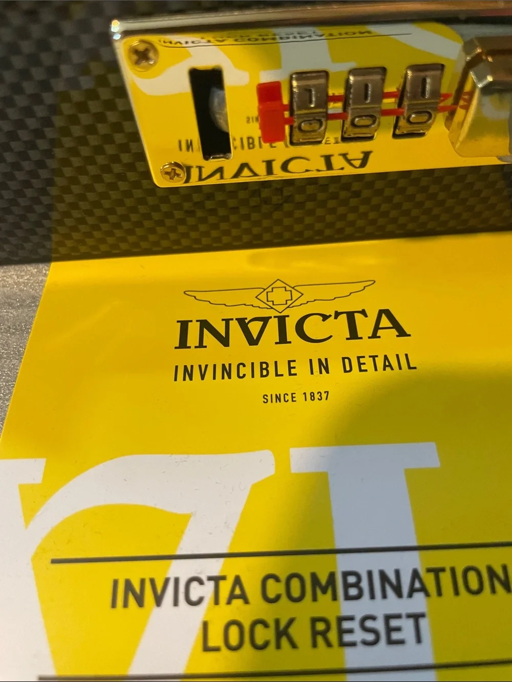 Invicta Celestial Naosia  White Strap Rose Gold-Tone Case Watch /Locking Case